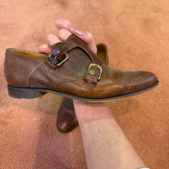 Billy Reid Double Buckle Monk Strap Oxford - Picture 7 of 10